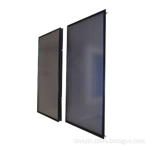 Flat Panel Solar Collector with Copper Tube, Blue Titanium Absorber, Antifreeze Design and Long Life